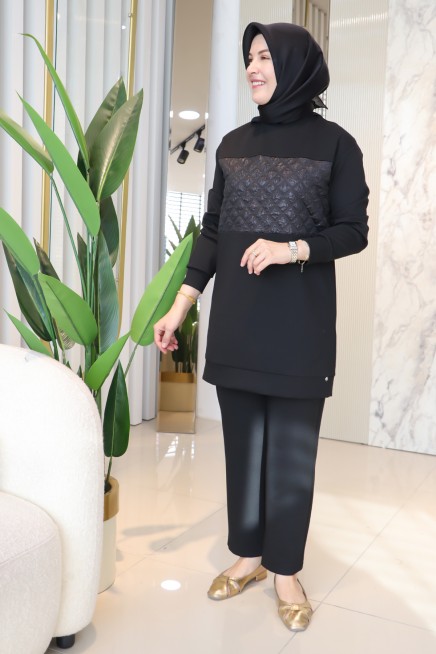 ARMİNE TREND KABARTMA DESENLİ TAKIM 25KT654