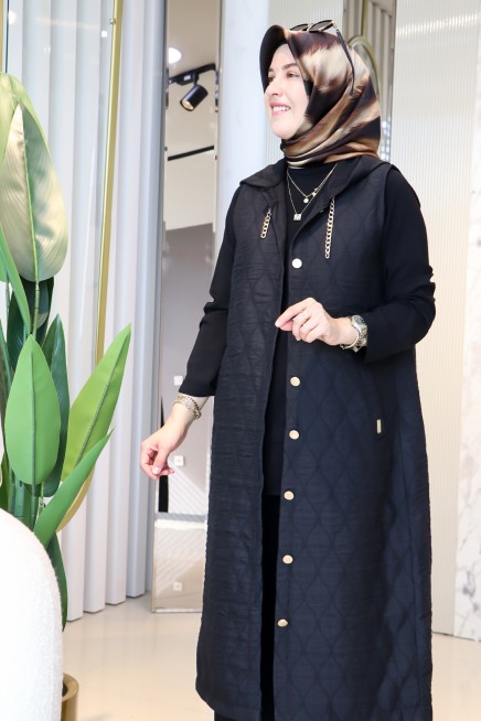 AYŞE AKAY KAPİTONE YELEK 9732