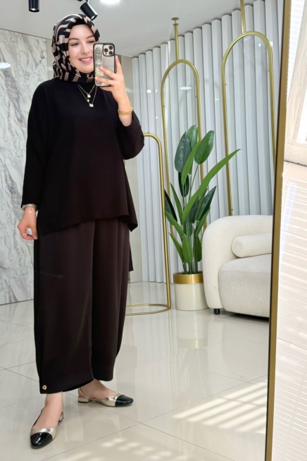 AYŞE AKAY SATEN PANTOLON 9727