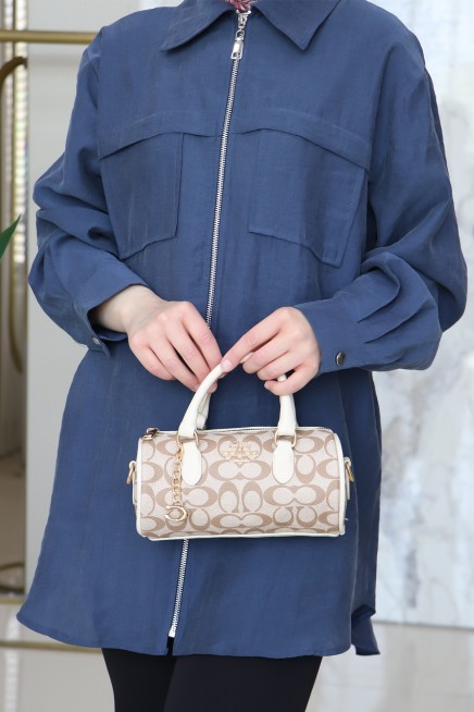 COACH SİLİNDİR MODEL EL ÇANTA PM1313