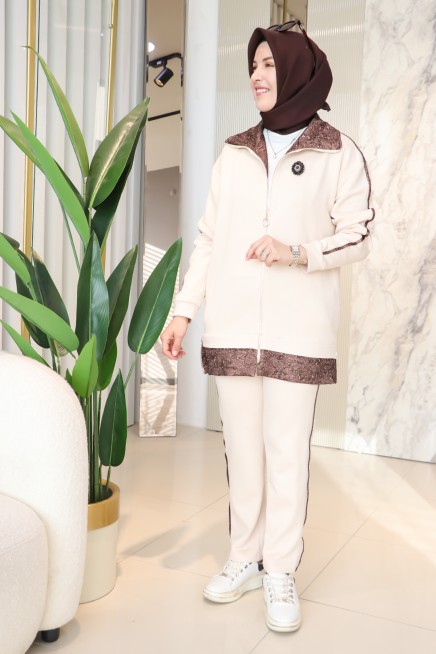 ENDİVA FERMUARLI MODAL 2'Lİ TAKIM 25140