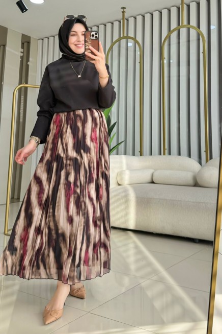 ESİO DESENLİ ETEK 2293-1