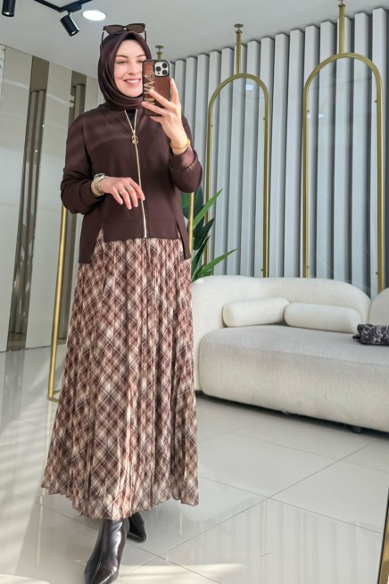 ESİO DESENLİ ETEK 2293