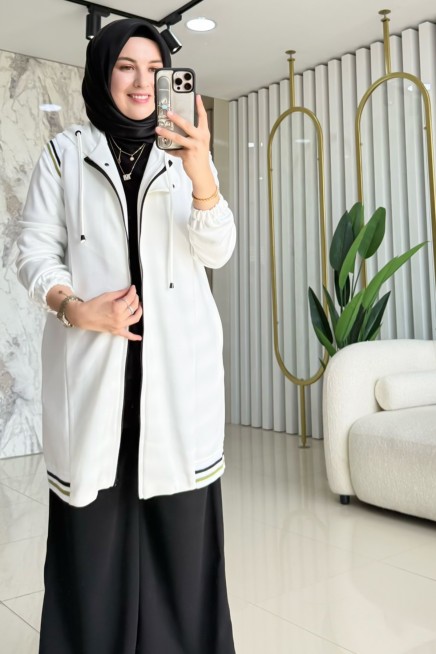 ESSWAAP İKİLİ GÖRÜNÜMLÜ RİBANA DETAY OYSHO GİYÇIK 2414213