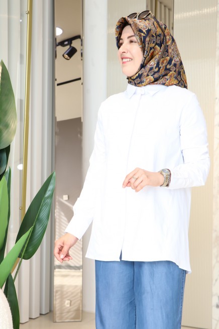 ESSWAAP YAKALI DÜZ GÖMLEK 2621573