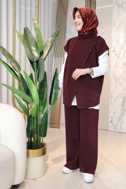 EYLÜL DROP ÇAKIMLI CUPRA MODAL YELEKLİ TAKIM 2049