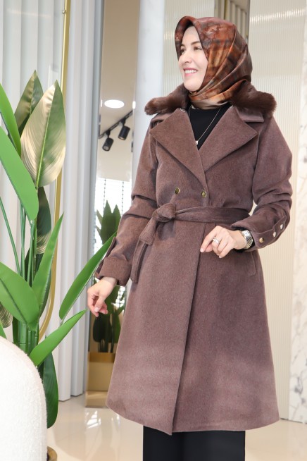 FREE MOOD ANGORA KAŞE KABAN 25215