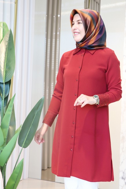 HAYA YAKA NAKIŞLI TUNİK 1597