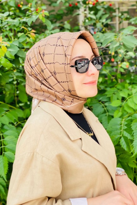 İPEKEVİ MONOGRAM EŞARP 01141