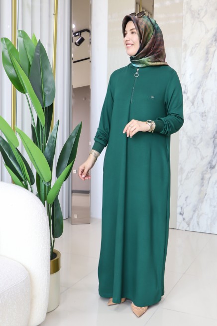 KADO CEPLİ UZUN ELBİSE 257584
