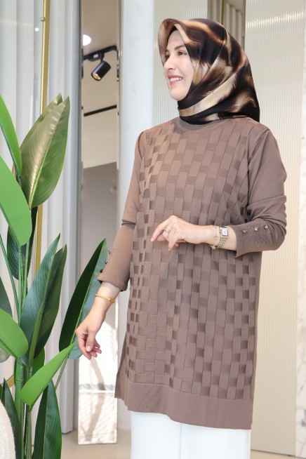 KADO DESENLİ MERSERİZE TUNİK 2725026