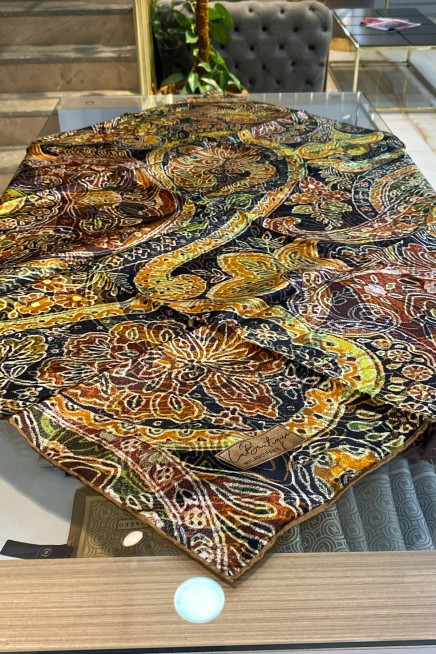 LA BOUTİQUE 2024-2025 İLKBAHAR YAZ SURA İPEK EŞARP Z13