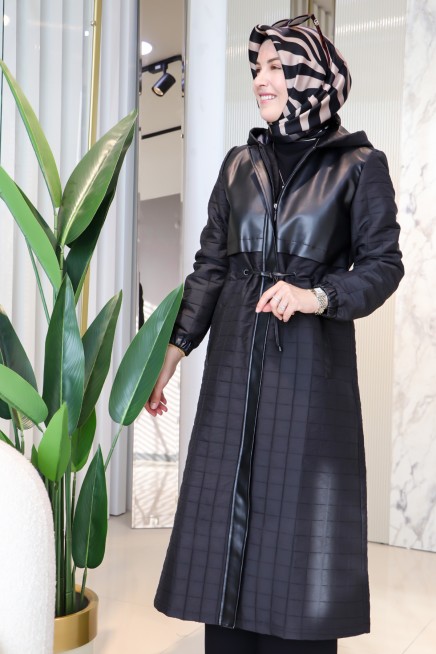 MELİH DERİ DETAYLI KAP 43168