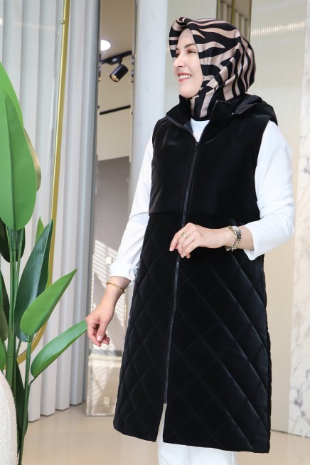 MELİH KAPÜŞONLU YELEK 4512