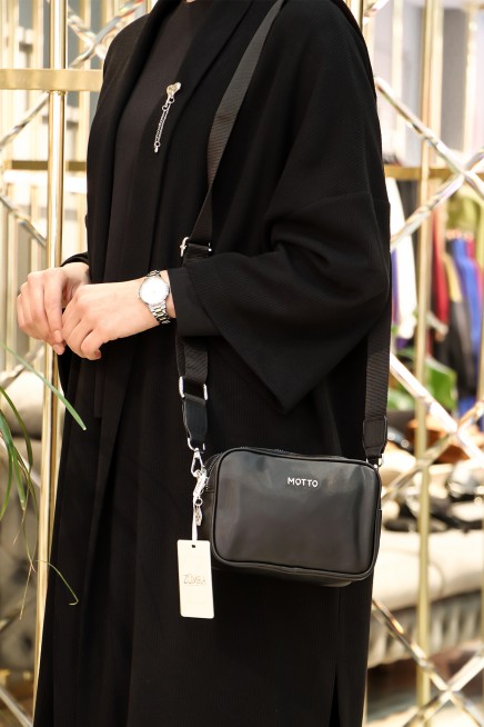 MOTTO İKİ FERMUAR KOL ÇANTASI 1356