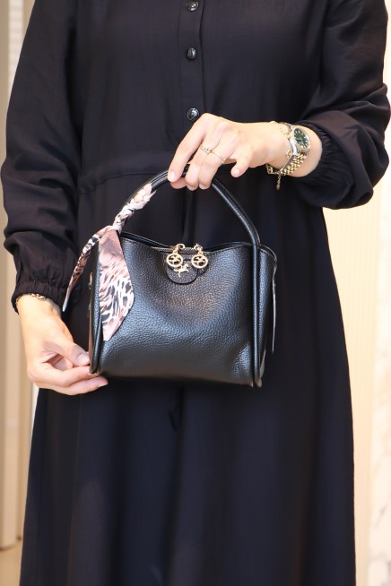 NAS BAG FULAR DETAYLI EL ÇANTA A1466