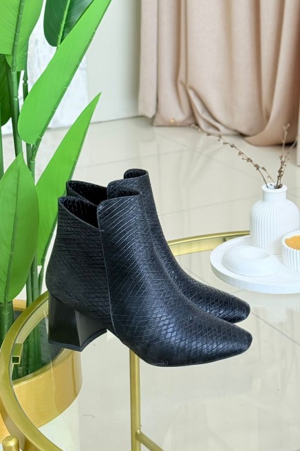 PM YILAN DERİ DESEN BOT K120