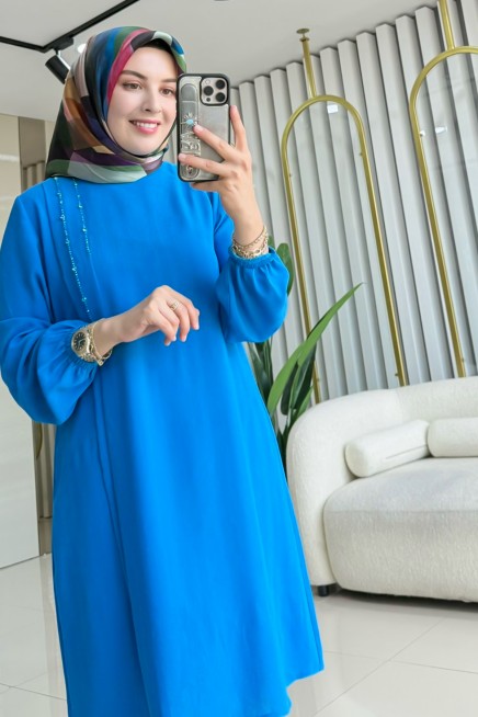 QETEN PİLE TAŞLI TUNİK 2968
