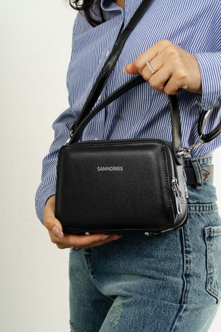 SNM İKİ FERMUARLI EL ÇANTA 1427