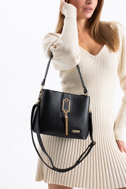 SNM ÖN AKSESUARLI EL ÇANTA 1438