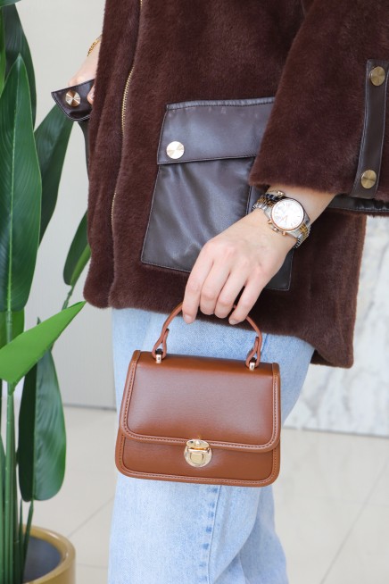 THN ÖN KAPAK KİLİT DETAY ÇAPRAZ ÇANTA THN022