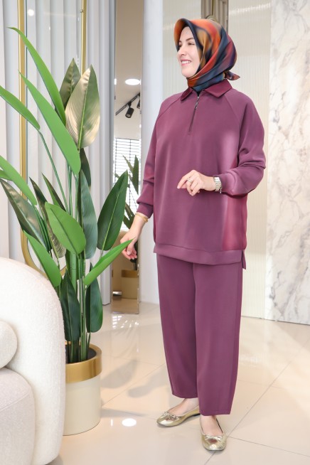 TIĞ TRİKO PİLELİ PANTOLONLU TAKIM 5040