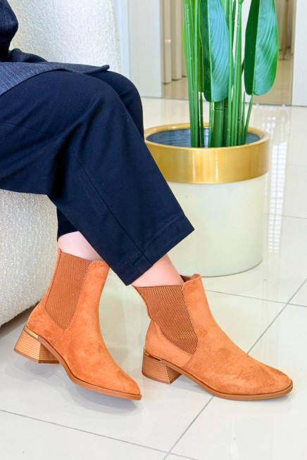 YAN LASTİKLİ TOPUK DETAY BOT BN09