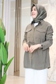 ARMİNE TREND BEL BÜZGÜLÜ TUNİK 25YT458