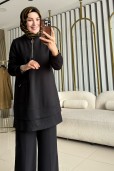 ARMİNE TREND CEP DETAYLI FERMUARLI TUNİK 25KT463