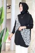 ARMİNE TREND LEOPAR DESEN TUNİK 25YTD4109