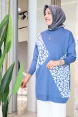 ARMİNE TREND LEOPAR DESEN TUNİK 25YTD4109