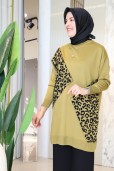 ARMİNE TREND LEOPAR DESEN TUNİK 25YTD4109