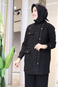 ARMİNE TREND SİM DETAYLI TUNİK 25KT415