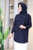 ARMİNE TREND SİM DETAYLI TUNİK 25KT415
