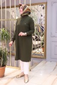 ARMİNE YAKA FERMUAR TUNİK 24KT436