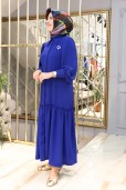 AYŞE AKAY BRONŞLU ELBİSE 9658