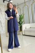 AYŞE AKAY OMUZ ÇITÇIT YELEKLİ TAKIM 9740