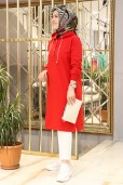 AYŞE AKAY ÖN DÜĞMELİ SWEAT 9639
