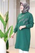 AYŞE AKAY YAPRAK TAŞLI TUNİK 9743
