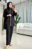 BELLİ TAŞ DETAYLI PANTOLONLU TAKIM 25K6021