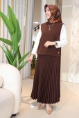 BELLİ YELEKLİ ETEKLİ TAKIM 25K6007