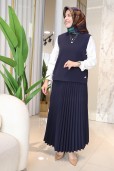 BELLİ YELEKLİ ETEKLİ TAKIM 25K6007