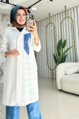 ESSWAAP AKSESUARLI FERMUAR KAPAMALI KAPİŞONLU GİYÇIK 2514387