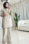 ESSWAAP KAPİŞONLU OYSHO TENSEL KUMAŞ PANTOLONLU TAKIM 2527885