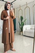 ESSWAAP KREP KUMAŞ BİYE DETAYLI ÜÇLÜ TAKIM 2527826