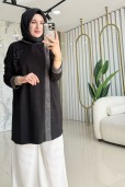 ESWAAP FİLE KAPÜŞONLU OYSHO TUNİK 2511510