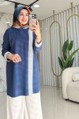 ESWAAP FİLE KAPÜŞONLU OYSHO TUNİK 2511510