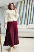 FAMELİN PLİSELİ ETEK 8940