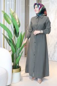 FREE MOOD BEL BÜZGÜLÜ ELBİSE 25090