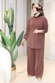 FREE MOOD OYSHO TAŞ DETAYLI PANTOLONLU TAKIM 25228